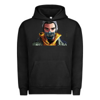 Pigment Black codfish beatbox Urban Hoodie - artisFamous