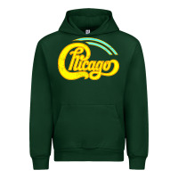 Forest Green Best Chicago Urban Hoodie - artisFamous