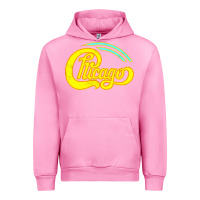 Fuchsia Pink Best Chicago Urban Hoodie - artisFamous