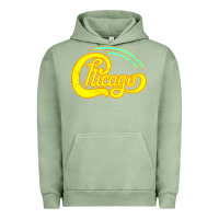 Pigment Oil Green Best Chicago Urban Hoodie - artisFamous