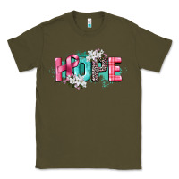 Army Green hope cancer awareness Classic Tee - CowGirlArtShop