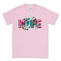 Bubblegum Pink hope cancer awareness Classic Tee - CowGirlArtShop