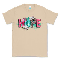 Mushroom hope cancer awareness Classic Tee - CowGirlArtShop