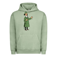 Pigment Oil Green professor calculus Urban Hoodie - artisFamous