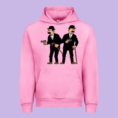 Thomson And Thompson Urban Hoodie Designed By Artisfamous
