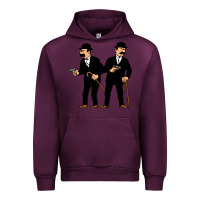 Mauve Wine Thomson and Thompson Urban Hoodie - artisFamous