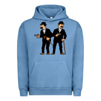 Pigment Pebble Blue Thomson and Thompson Urban Hoodie - artisFamous
