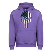 Tulip the punisher american flag Urban Hoodie - artisFamous
