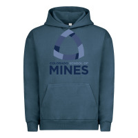 Pigment Midnight Navy School of Mines Urban Hoodie - artisFamous