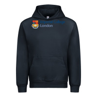 Navy Imperial Art Urban Hoodie - artisFamous