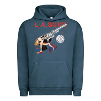 Pigment Midnight Navy la guns Urban Hoodie - artisFamous