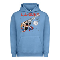 Pigment Pebble Blue la guns Urban Hoodie - artisFamous