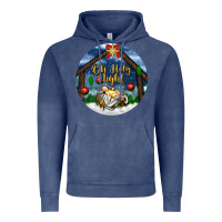 Vintage Denim oh holy night Vintage Hoodie - BundleAndBundleShop