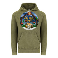 Vintage Olive oh holy night Vintage Hoodie - BundleAndBundleShop