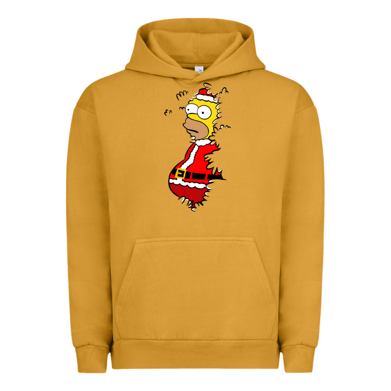 Homer Claus Christmas Urban Hoodie by artisFamous | Teevron