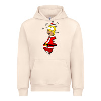 Sandshell Homer Claus Christmas Urban Hoodie - artisFamous