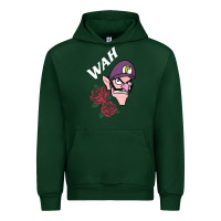 Forest Green waluigi voice ( wah ) Urban Hoodie - artisFamous