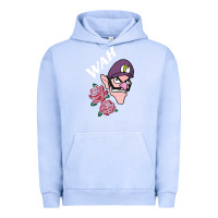 Pigment Grape Ice waluigi voice ( wah ) Urban Hoodie - artisFamous