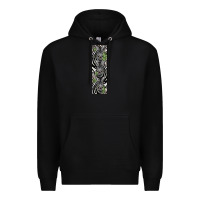 Black zebra Premium Hoodie - LillyAllenDesigns