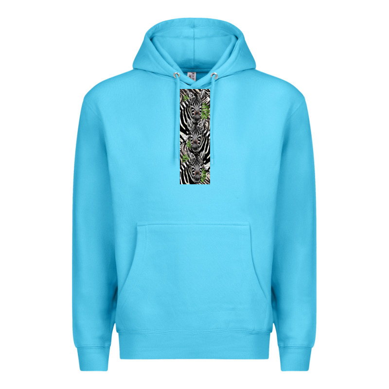 Zebra Premium Hoodie by LillyAllenDesigns | Teevron