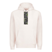 Pale Pink zebra Premium Hoodie - LillyAllenDesigns