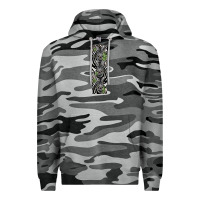 Slate Camo zebra Premium Hoodie - LillyAllenDesigns
