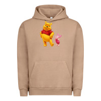 Pigment Burro Winnie the Pooh Piglet Urban Hoodie - artisFamous