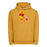 Pigment Peanut Butter Winnie the Pooh Piglet Urban Hoodie - artisFamous