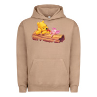 Pigment Burro Winnie the Pooh Piglet Urban Hoodie - artisFamous