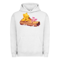 Pigment Lunar Rock Winnie the Pooh Piglet Urban Hoodie - artisFamous