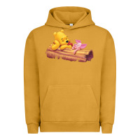 Pigment Peanut Butter Winnie the Pooh Piglet Urban Hoodie - artisFamous