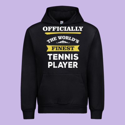 The World's Finest Tennis Player Urban Hoodie Designed By Artisfamous