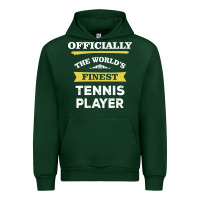 Forest Green the world's finest tennis player Urban Hoodie - artisFamous