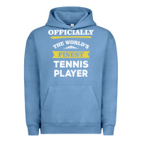 Pigment Pebble Blue the world's finest tennis player Urban Hoodie - artisFamous