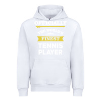 White the world's finest tennis player Urban Hoodie - artisFamous