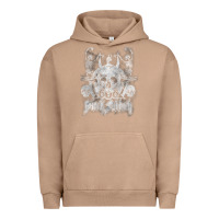 Pigment Burro black sab.bath official vintage dancing skele Urban Hoodie - artisFamous