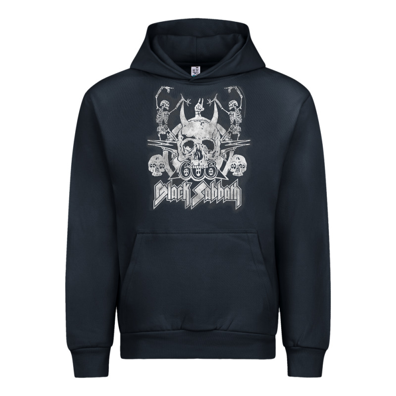 Black Sab.bath Official Vintage Dancing Skele Urban Hoodie by artisFamous | Teevron