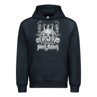 Navy black sab.bath official vintage dancing skele Urban Hoodie - artisFamous