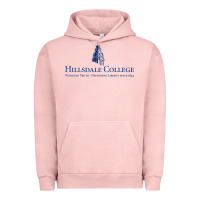 Pigment Salmon Hillsdale College Urban Hoodie - artisFamous