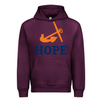 Mauve Wine Hope College Urban Hoodie - artisFamous