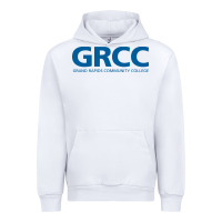 White Grand Rapids Community College Urban Hoodie - artisFamous