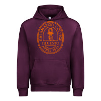 Mauve Wine Kalamazoo College Urban Hoodie - artisFamous