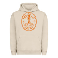Pigment French Oak Kalamazoo College Urban Hoodie - artisFamous