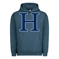Pigment Midnight Navy Hillsdale College Urban Hoodie - artisFamous