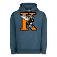 Pigment Midnight Navy Kalamazoo College Urban Hoodie - artisFamous
