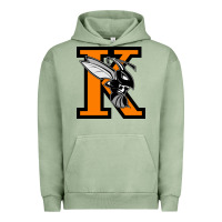 Pigment Oil Green Kalamazoo College Urban Hoodie - artisFamous