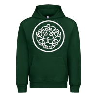 Forest Green king crimson Urban Hoodie - artisFamous