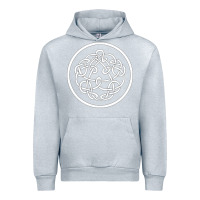 Heather Grey king crimson Urban Hoodie - artisFamous
