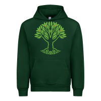 Forest Green Maharishi International College Urban Hoodie - artisFamous