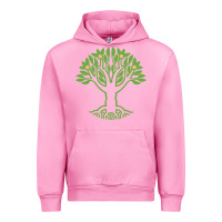 Fuchsia Pink Maharishi International College Urban Hoodie - artisFamous